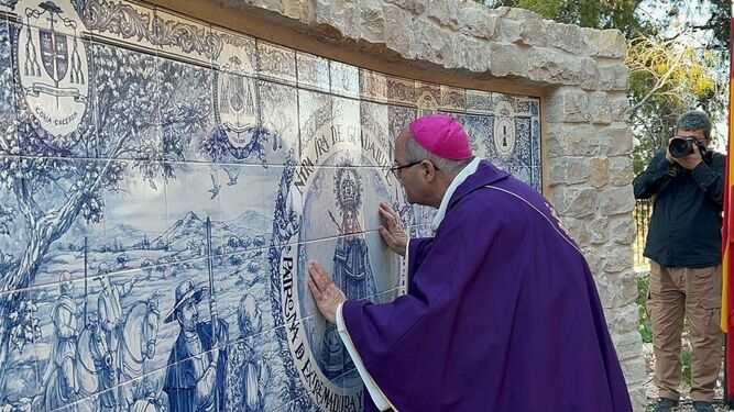 Bendición Capilla de Guadalupe en Tierra Santa