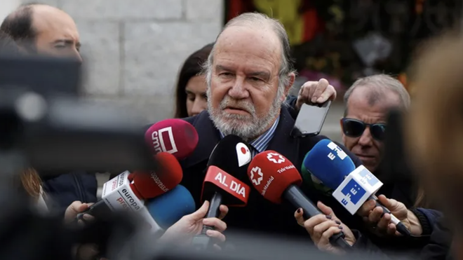 Juan Chicharro, presidente de la Fundación Francisco Franco