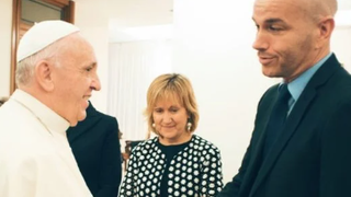 Papa Francisco y Carlo Musso