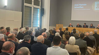 Homenaje en Deusto a José Ramón Scheifler