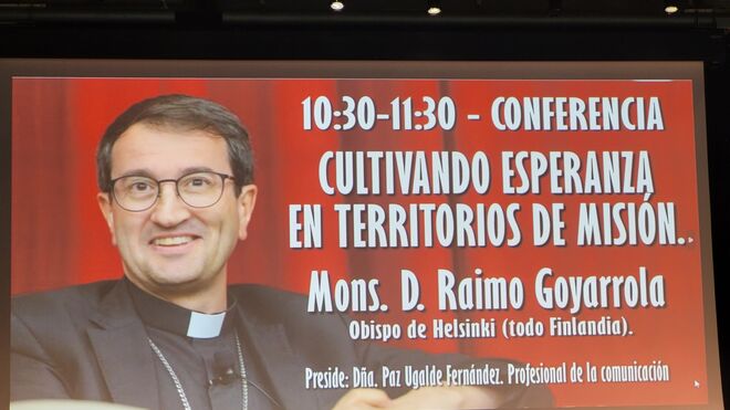 Obispo a -30º C de una iglesia que florece en Finlandia