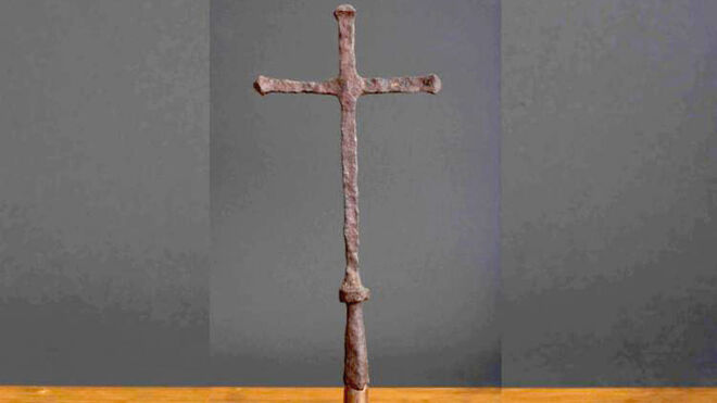 Cruz original de la primera misa celebrada en el Brasil el 26 de abril de 1500