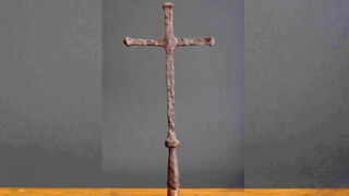 Cruz original de la primera misa celebrada en el Brasil el 26 de abril de 1500