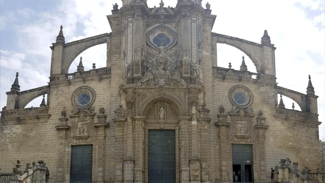 Fachada de la Catedral de Jerez