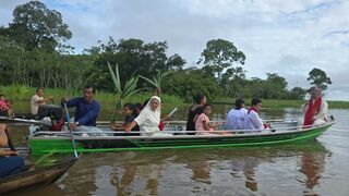 Domingo de Ramos en la prelatura de Tefé