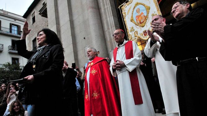 Procesión del Santísimo Cristo de la Buena Muerte de Barcelona