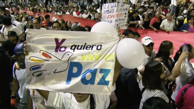 Perú pide paz