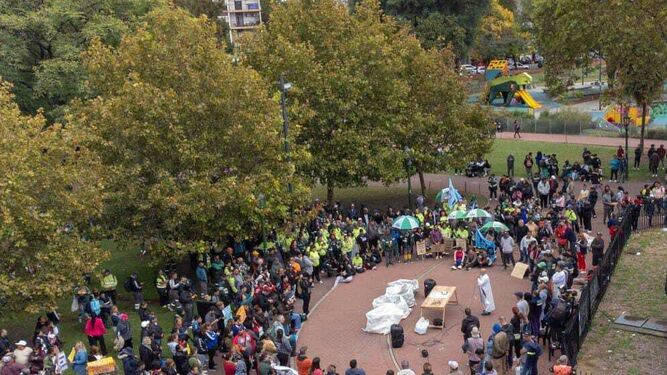 Los cartoneros de Buenos Aires, en lucha