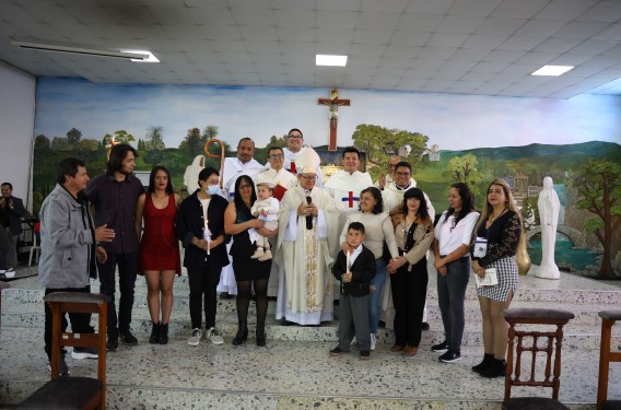 familiares de los bautizados