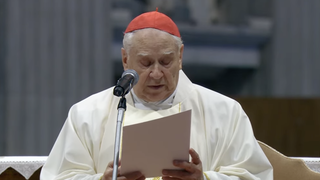 Calcagno, en la Misa Crismal