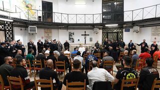 Francisco, en la cárcel este Jueves Santo