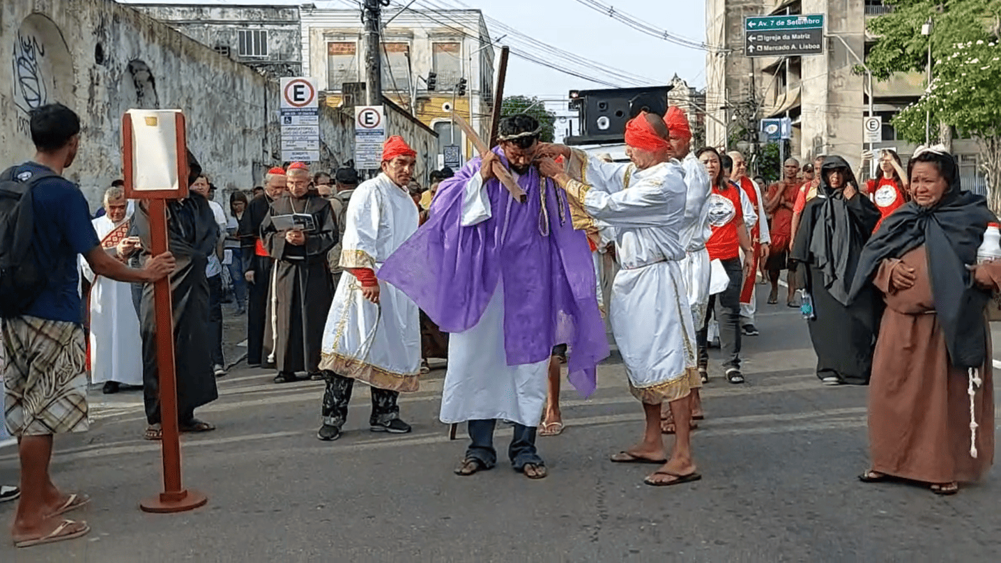Via Sacra Manaus População de Rua