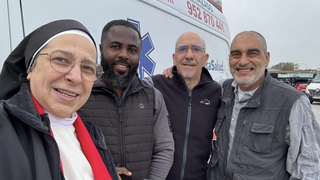 Sor Lucía Caram, en Ucrania