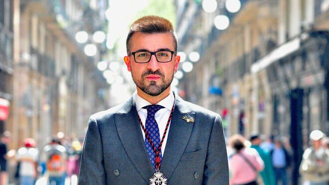 Julián Muñoz, Hermano Mayor de la Hermandad de Nuestra Señora de las Angustias