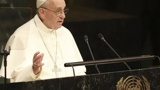 Francisco, en la ONU