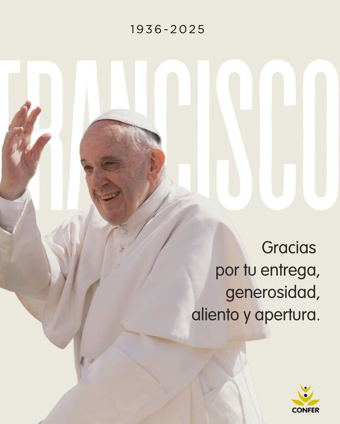 Confer, con el Papa Francisco