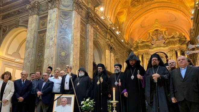 Tributo a Francisco en la catedral de Buenos Aires