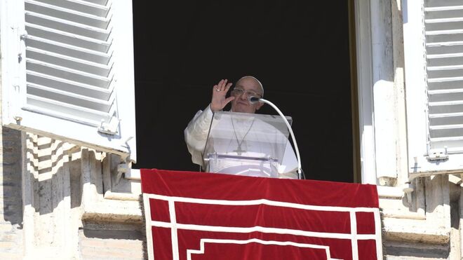 Saludo de Francisco en el ángelus
