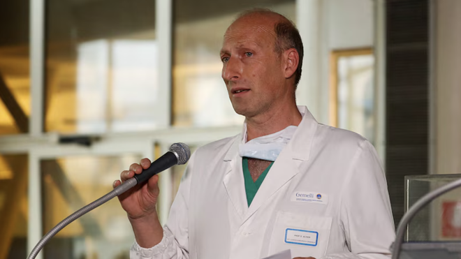 Sergio Alfieri, el médico del Papa