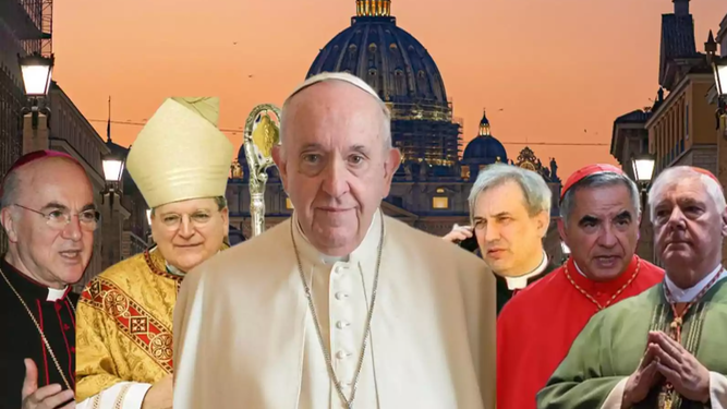Los enemigos de Francisco que ansían su trono