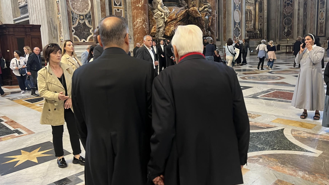 Padre Ángel y padre Joannis