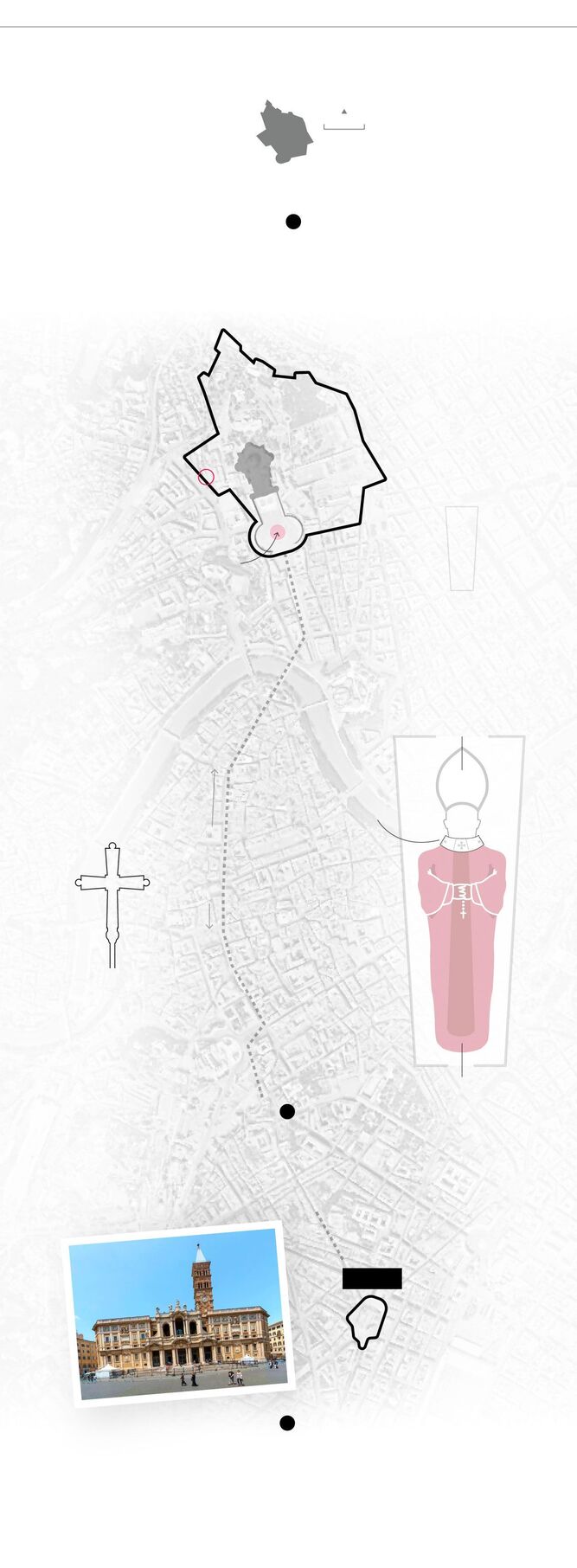 Recorrido del cortejo fúnebre