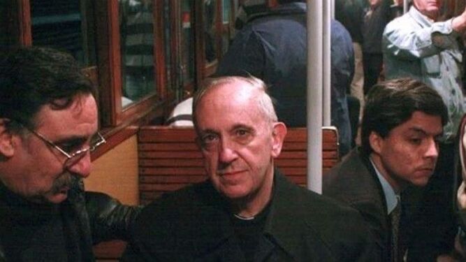 Francisco en el colectivo
