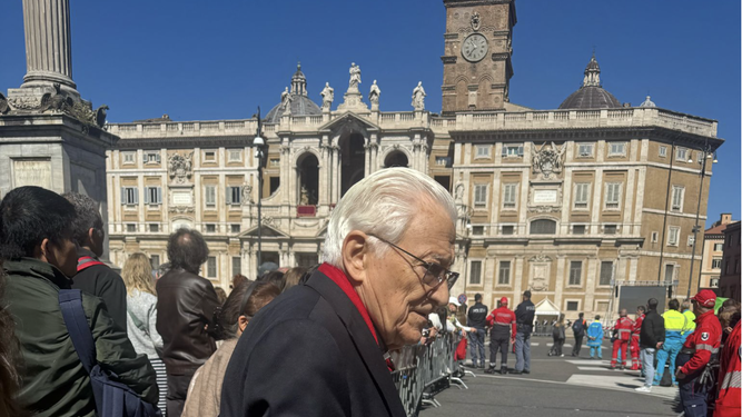 Padre Ángel en Santa María La Mayor