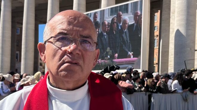 José LuisSánchez, en la misa