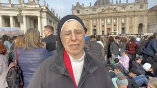 Sor Lucía Caram, desde el Vaticano