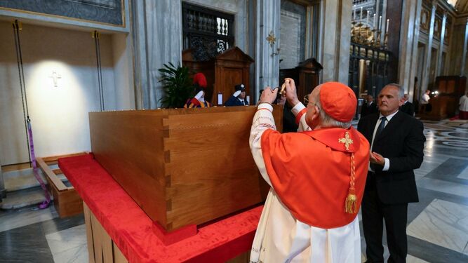 Entierro del Papa Francisco