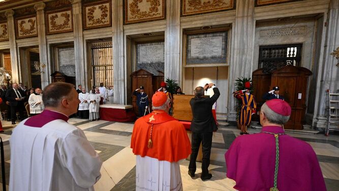 Entierro del Papa Francisco