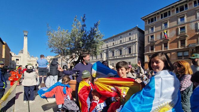 Españoles y argentinos, unidos en la Vía della Conziliacione