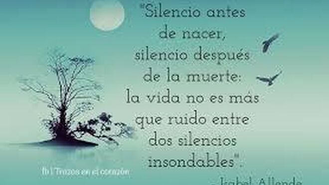 Solo queda guardar silencio