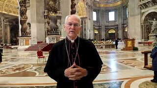 Cardenal Steiner en San Pedro