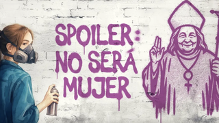 Cónclave: 'Fuera las mujeres/Extra Mulieres'