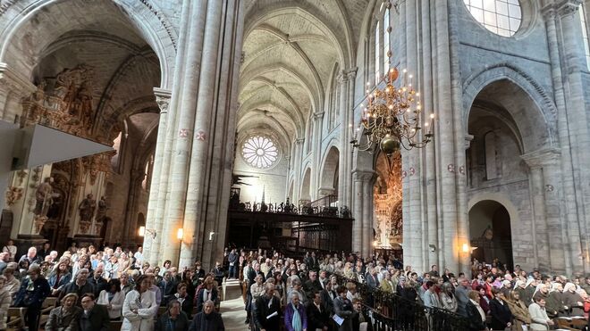 Funeral en Tudela, el pasado lunes