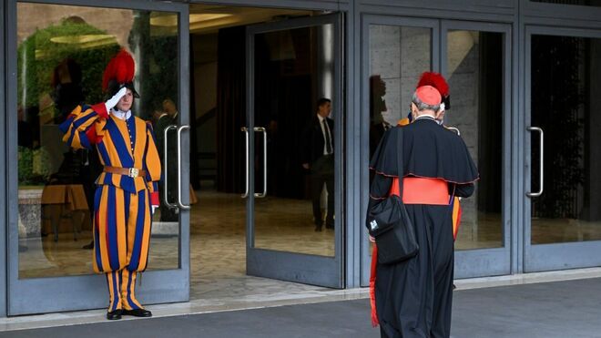 La guardia suiza también está bajo juramento