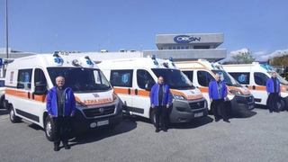 Las ambulancias del Papa para Ucrania