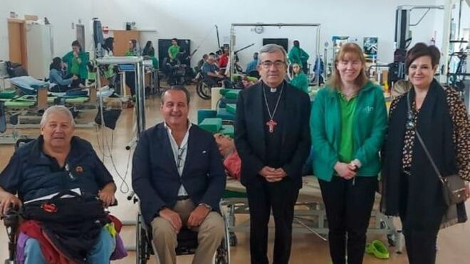 El presidente de la CEE, en la Fundación del Lesionado Medular