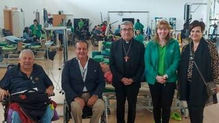 El presidente de la CEE, en la Fundación del Lesionado Medular