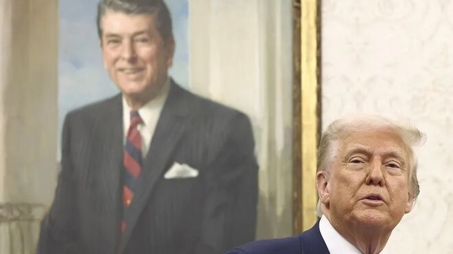 Donald Trump en la Casa Blanca