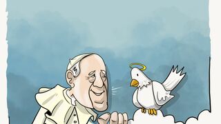 'Papables' desde el cielo