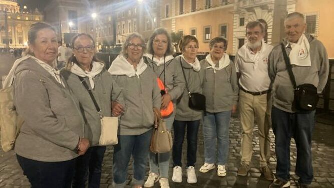 Grupo de fieles castellanos