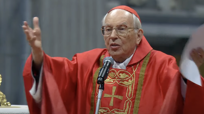 Re, en la misa 'pro eligiendo pontifice'