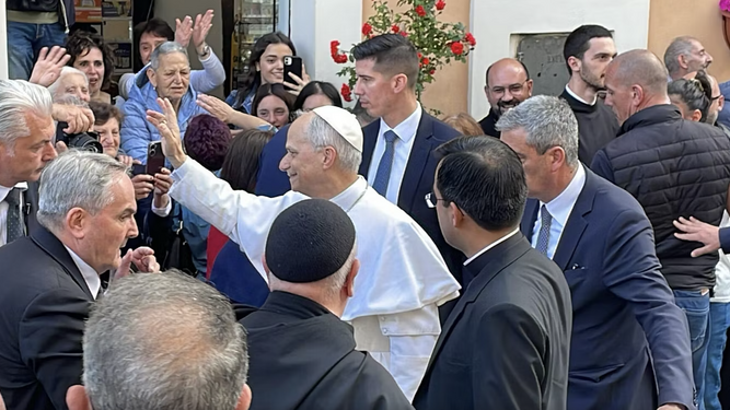 El Papa, en Genazzano