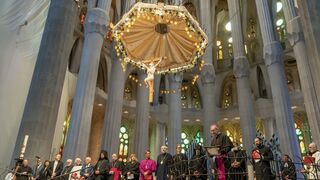 Oración ecuménica en la Sagrada Familia de Barcelona