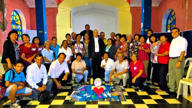 Prevost, cuando era obispo de Chiclayo / Foto César Piscoya