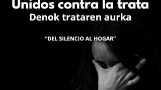 Cartel contra la trata de la Igleisa en Navarra