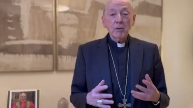 Cipriani, en su vídeo desde Roma